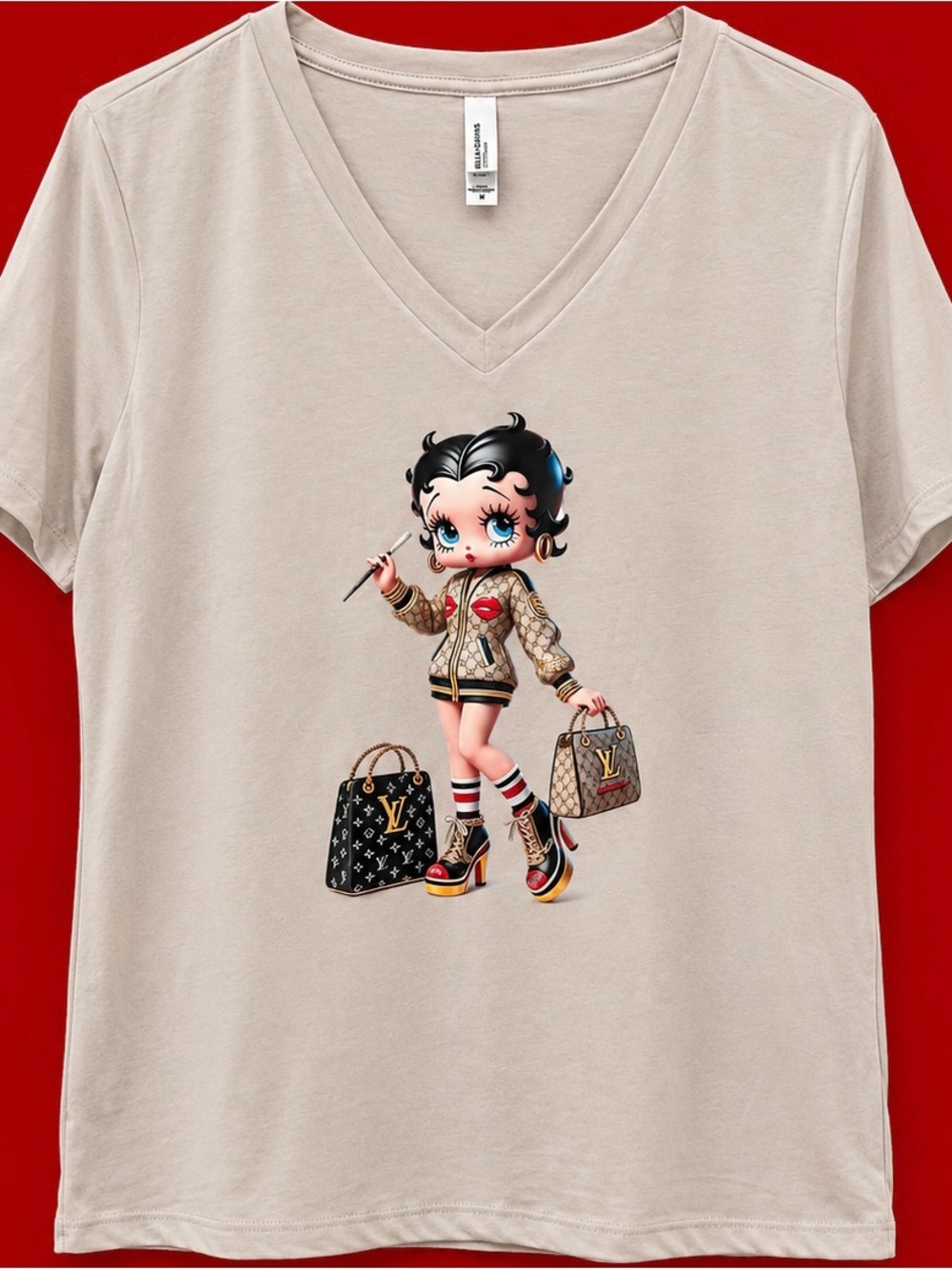 Designer Inspired V-neck Women’s shirt